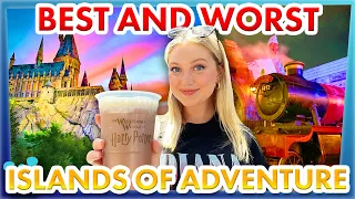 The BEST and WORST Rides in Universal's Islands of Adventure