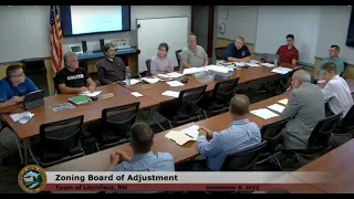 Zoning Board of Adjustment 9-8-2022