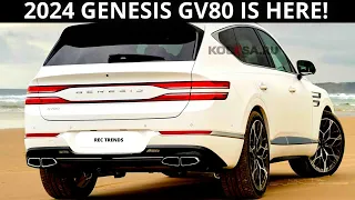 FINALLY!! 2024 Genesis GV80 Redesign Review - Genesis GV80 Voupe SUV Hybrid 2024 Release Date