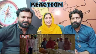 Reaction: Nikka Zaildar Punjabi Comedy Movie | Part 8