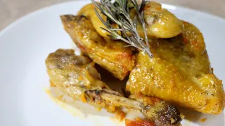 FARAONA IN CASSERUOLA | GUINEA FOWL IN SAUCEPAN