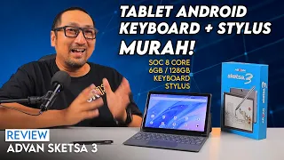 Lebih Murah, Lebih Baik, Punya Stylus, Keyboard, 4G dan Dukungan Google: Review ADVAN Sketsa 3