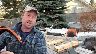 Stihl FS 460C overview and operation