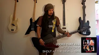 Mötley Crüe - Looks That Kill [bass cover]