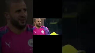 When Kyle Walker became the GK and saved city 🤩🤩 | #football #sports