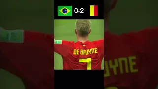 Brazil Vs Belgium Quarter Final World Cup 2018 #short #football #youtube