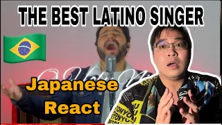 Japanese React to GABRIEL HENRIQUE singing O HOLY NIGHT (Mariah carey)