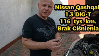 NISSAN QASHQAI 1.3 DiG-T 2021r 117 tys. km. BRAK CIŚNIENIA