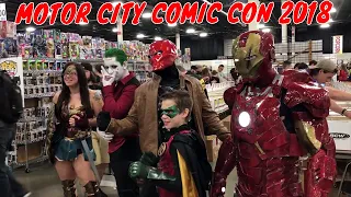 Red Hood and Robin Go To Motor City Comic Con!