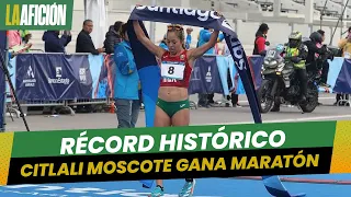 Citlali Moscote consigue oro y récord en Maratón de los Juegos Panamericanos 2023