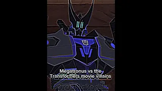 Megatronus 🆚 transformers movie villains #edit #vs #megatronus #tranformers