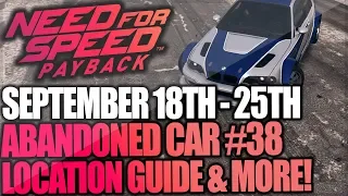 Need For Speed Payback Abandoned Car #38 - Location Guide + Gameplay - NFSMW BMW M3 GTR!