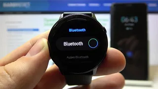 Как подключиться через Bluetooth на Samsung Galaxy Watch Active