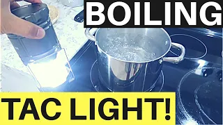 Bell + Howell Tac Light Lantern REVIEW - HEAT Test, DROP Test, and WATER Test