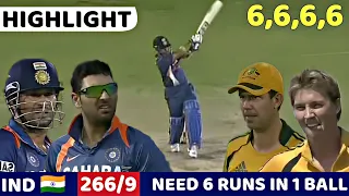 INDIA VS AUSTRALIA 5TH ODI 2009| FULL MATCH HIGHLIGHTS |IND VS AUS  MOST SHOCKING MATCH EVER🔥😱