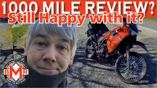 2022 KLR 650 1000 Mile REVIEW THOUGHTS IMPRESSIONS