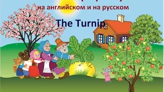 Сказка Репка на английском и на русском | The Turnip - russian fairy tale
