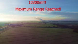 DJI Mini 2 - 10300m Range Testing Record!