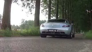 Mercedes-Benz SLS AMG w/ Akrapovic Exhaust System