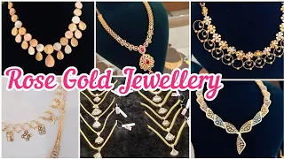 10 Grams 916 Rose Gold Jewellery Light Weight Gold Necklace Turkey Design  Traditional Attigai model