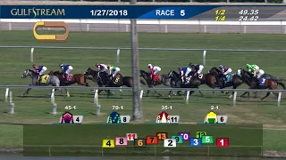 Gulfstream Park Carrera 5 - 27 de Enero 2018