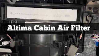 How To Change A 2019 - 2022 Nissan Altima Cabin Air Filter - Remove Replace A/C AC Filter Location