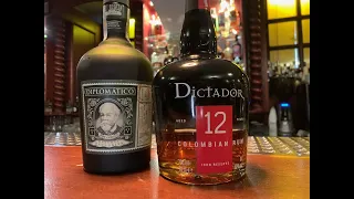 Rumová postupka Lukáše Dvořáka: Diplomático Reserva Exclusiva VS Dictador 12yo