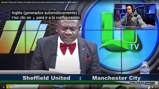 AURONPLAY reacciona a presentador que no pronuncia bien equipos de futbol.