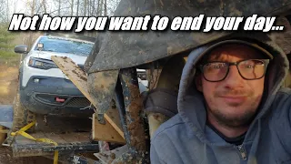 Toyota Slade Ride 2021, Front Transfer Case Failure! 2019 Jeep Cherokee Trailhawk 4x4, offroad