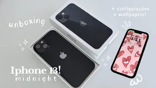 unboxing Iphone 13! +configurações e wallpapers🎀