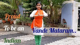 Vande Mataram | Patriotic Dance | Independence day | Namanya Unnikrishnan