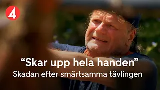 Ulf Ström: "Jag skar ju upp hela handen"