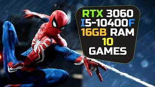 RTX 3060 + I5 10400f - 10th Gen i5 - Test In 10 Games