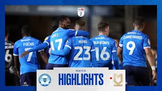 Highlights • The Posh 2-0 MK Dons