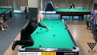 Барышников Ф. – Шагойко С. Roll'n'Draw Pool Club. «Ротация». 5.05.2024