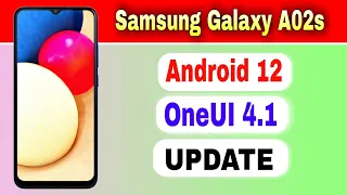 Samsung Galaxy A02s gets Android 12 Based One UI 4.1 Update