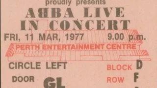 ABBA Dancing Queen Live Audio Perth Australia 11 March 1977