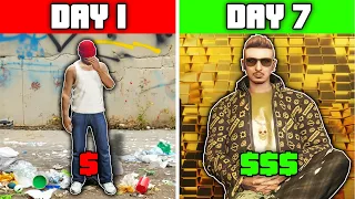 I played GTA Online for ONLY 1 Hour a day for 7 Days Straight... (Part 2)