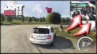 Škoda Fabia Rally Deutschland /  Thrustmaster T300RS DiRT Rally 2.0