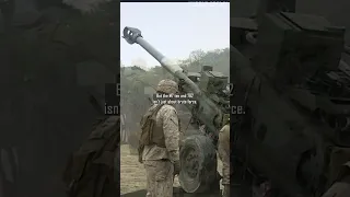 M777A2 Howitzer: A Powerful Weapon of War #shorts