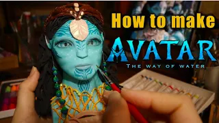 아바타2 폴리머 클레이로 만들기 🧡 How to make Avatar2 from polymer clay / Ronal / James Cameron