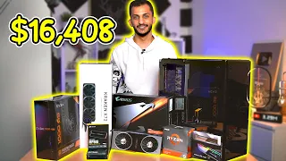 ركبت أقوى تجميعة ألعاب بنفسي (16408ريال) ! AMD Ryzen 3950x Build