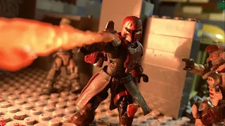 Mandalorian Assault | Halo / Star Wars Mega Contrux Stopmotion