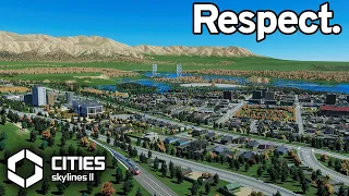 Respecting the Landscape in Cities Skylines 2 (& embracing it)