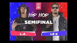 BTS 2023 | Hip Hop SemiFinal | LEK (Fr) vs LARRY (Fr) | REACTION! #dance #battle