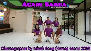 Again Samba//Line Dance//Coach Sugeng// Sexygirl