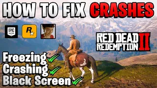 Red Dead Redemption 2 How to Fix Crash After 10 minutes 2023   How To Fix RDR2 Crash to Desktop 2023