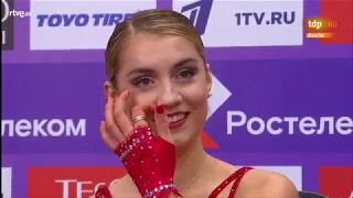 Alexia PAGANINI. GP Russia 2019, SP 4