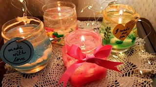 How to make gel candles | Candle Making for Beginners | DIY Candles | Easy Candle tutorial