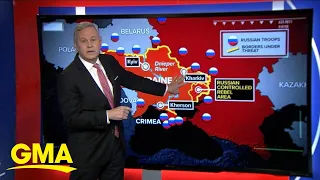 Military analysis on Russian military invasion in Ukraine l GMA